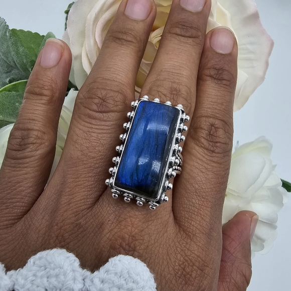 ❤️ BRILLA STERLING SILVER RING - Picture 3 of 6